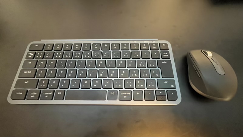 Keychron B1 ProキーボードとLogicool MX Anywhere 3Sマウスの組み合わせ